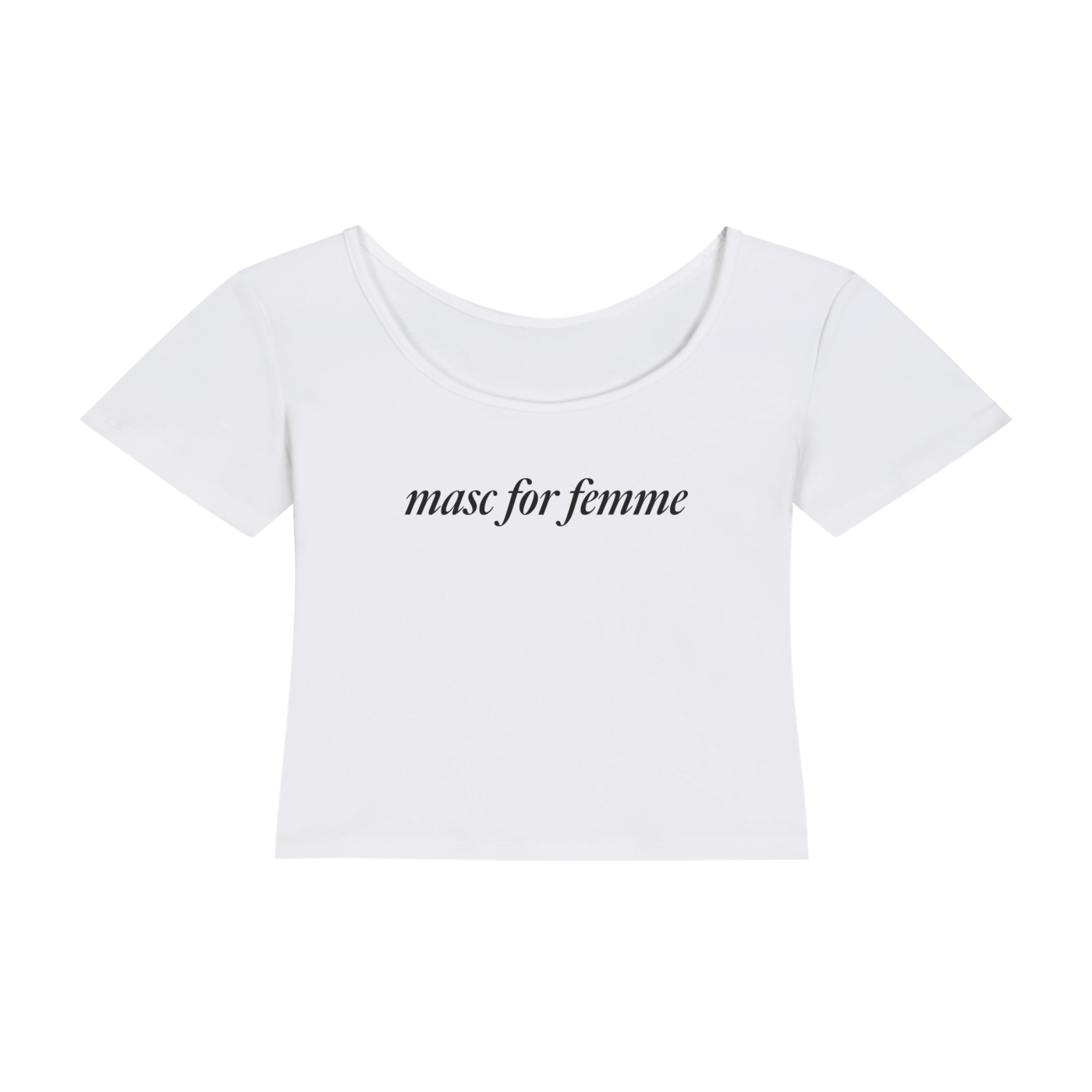 Masc for Femme | Y2K Baby Tee