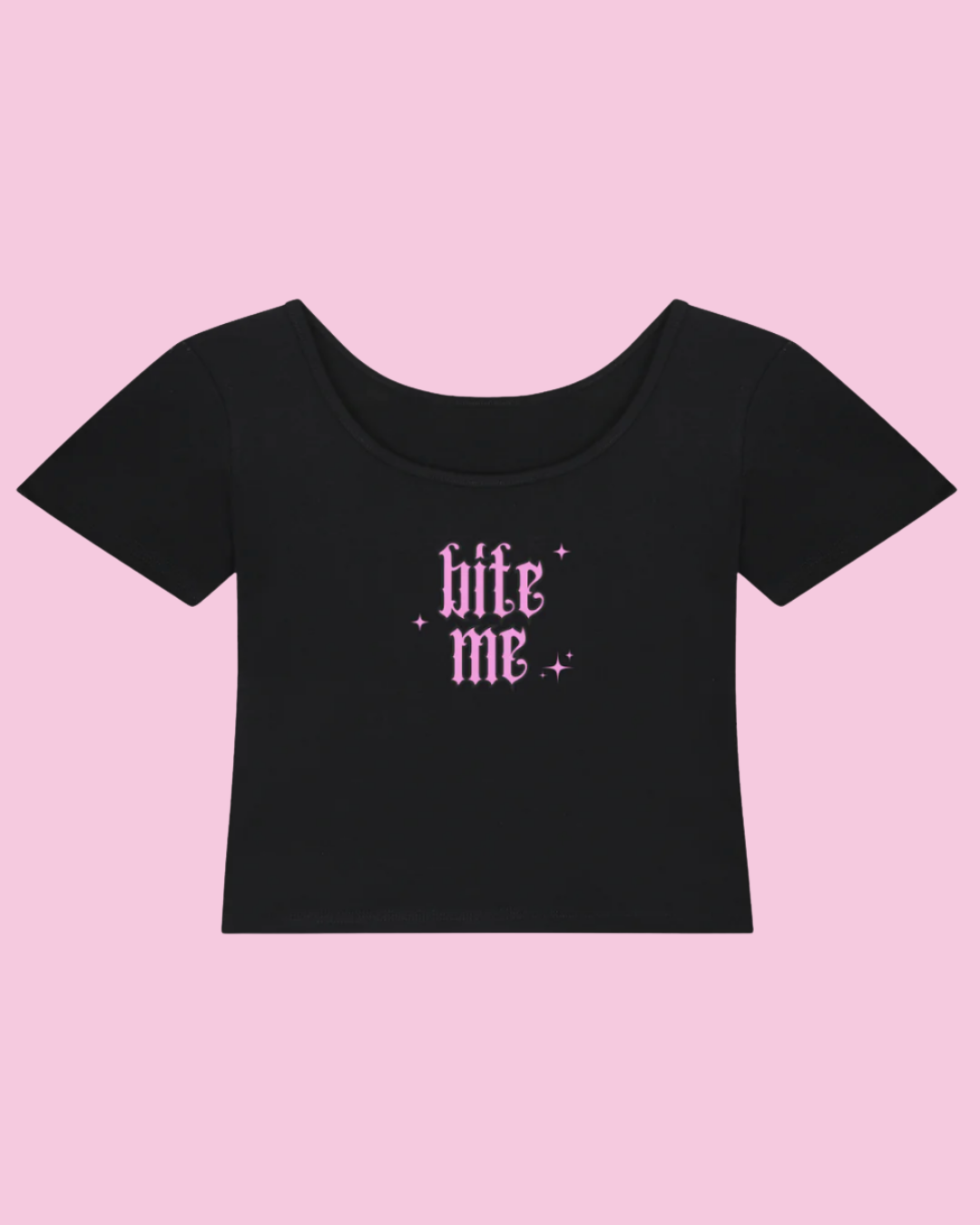 Bite Me | Y2K Baby Tee