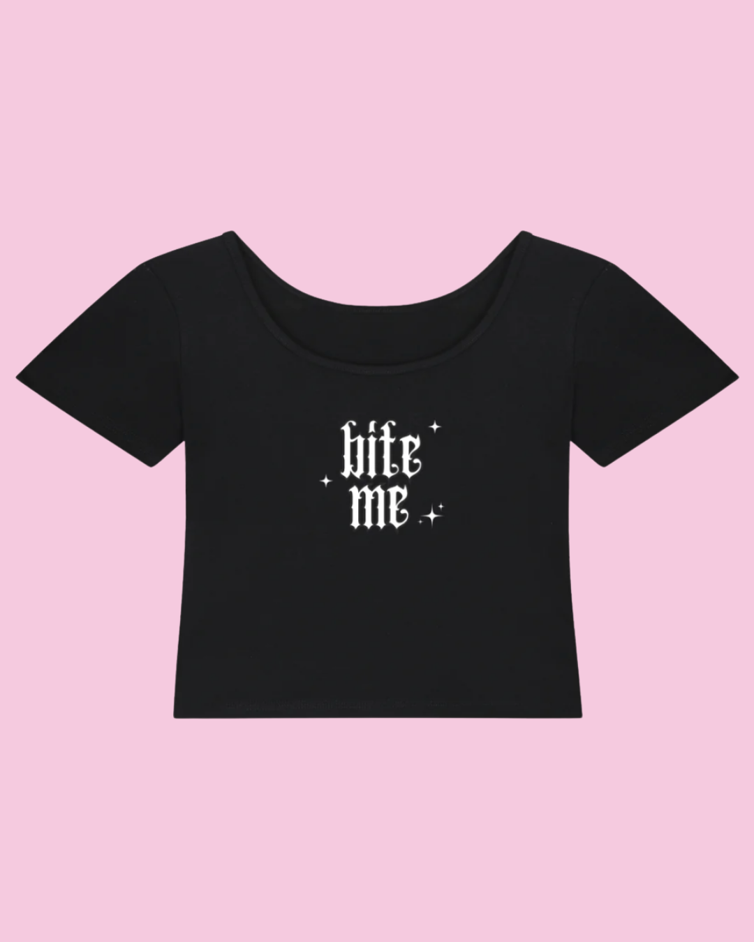 Bite Me | Y2K Baby Tee