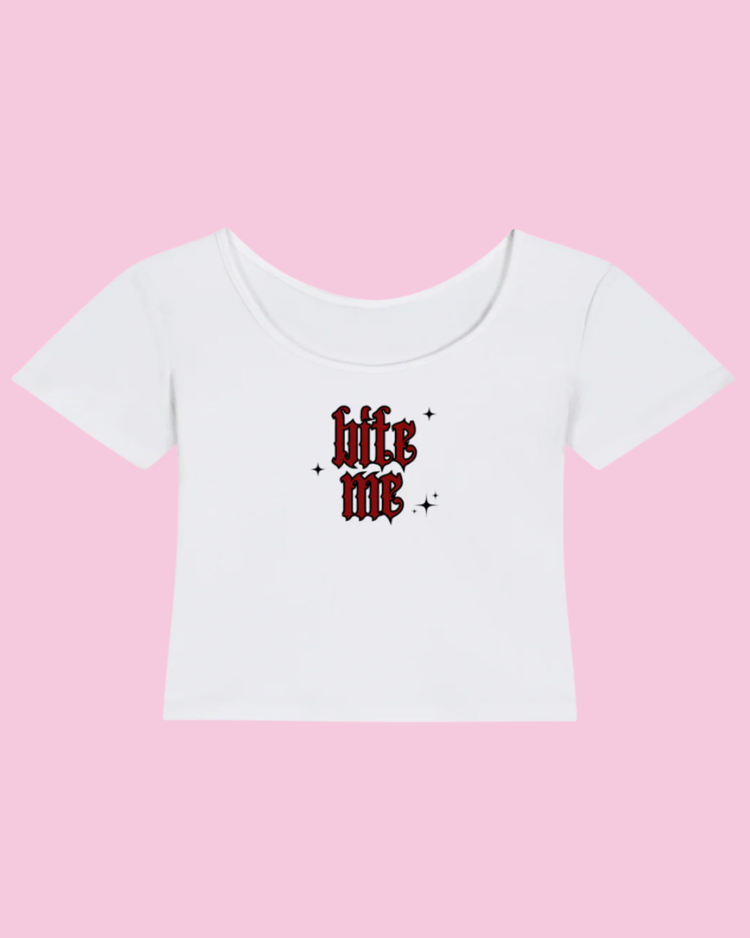 Bite Me | Y2K Baby Tee