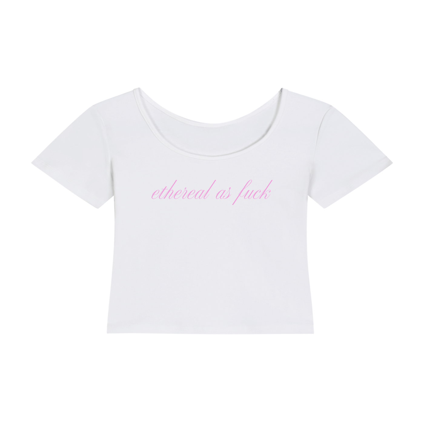 Ethereal as F*** | Y2K Baby Tee