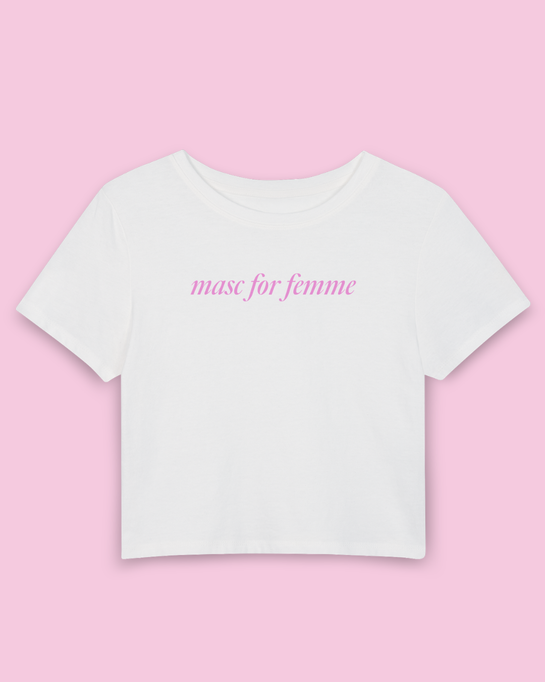 Masc for Femme | Y2K Baby Tee