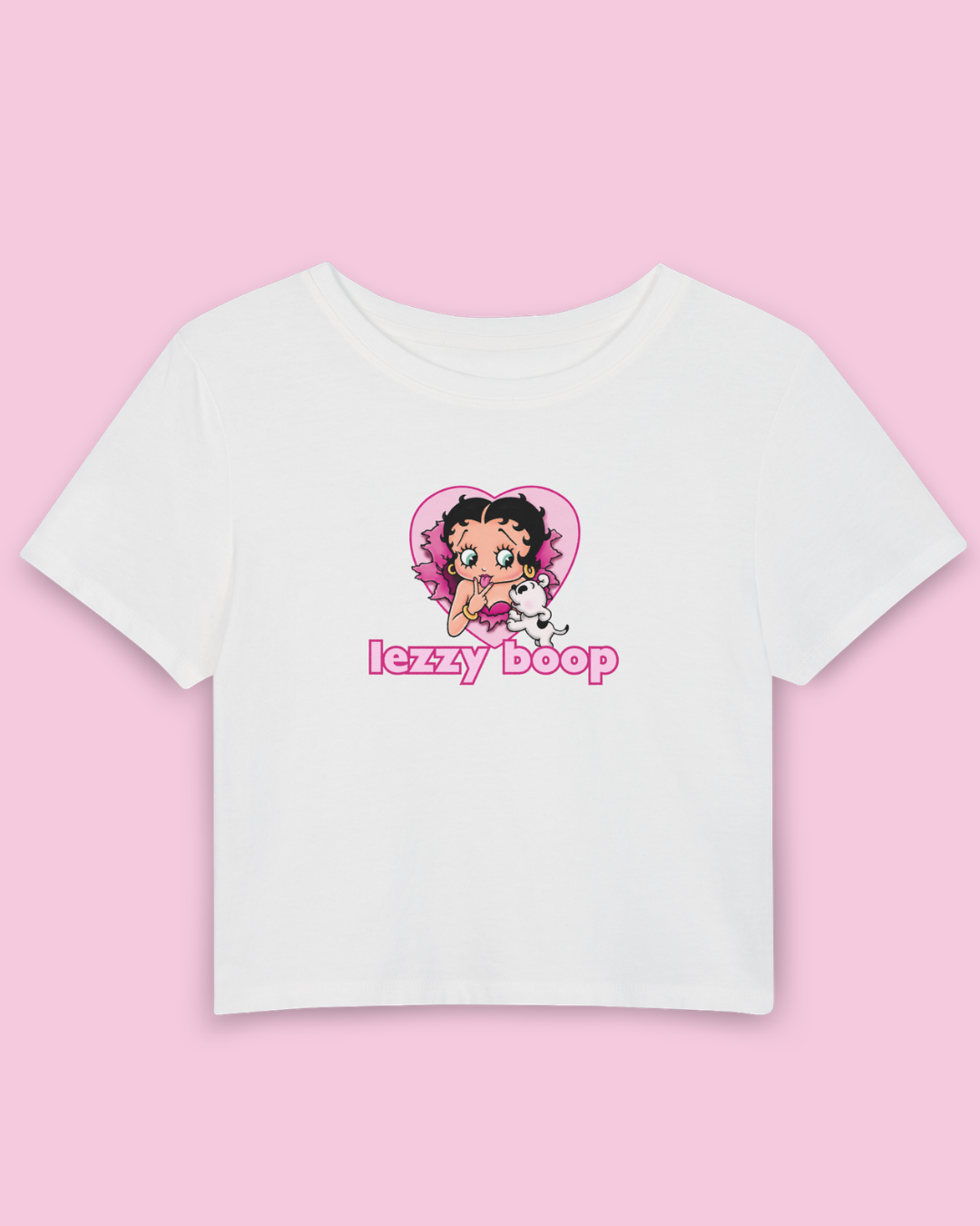 Lezzy Boop | Y2K Baby Tee