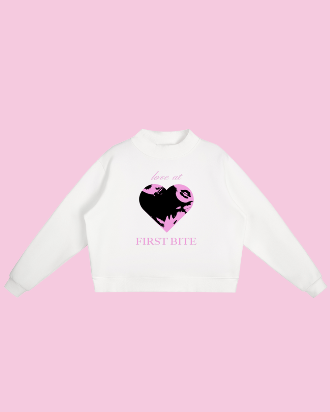Love At First Bite | Pullover Sweatshirt