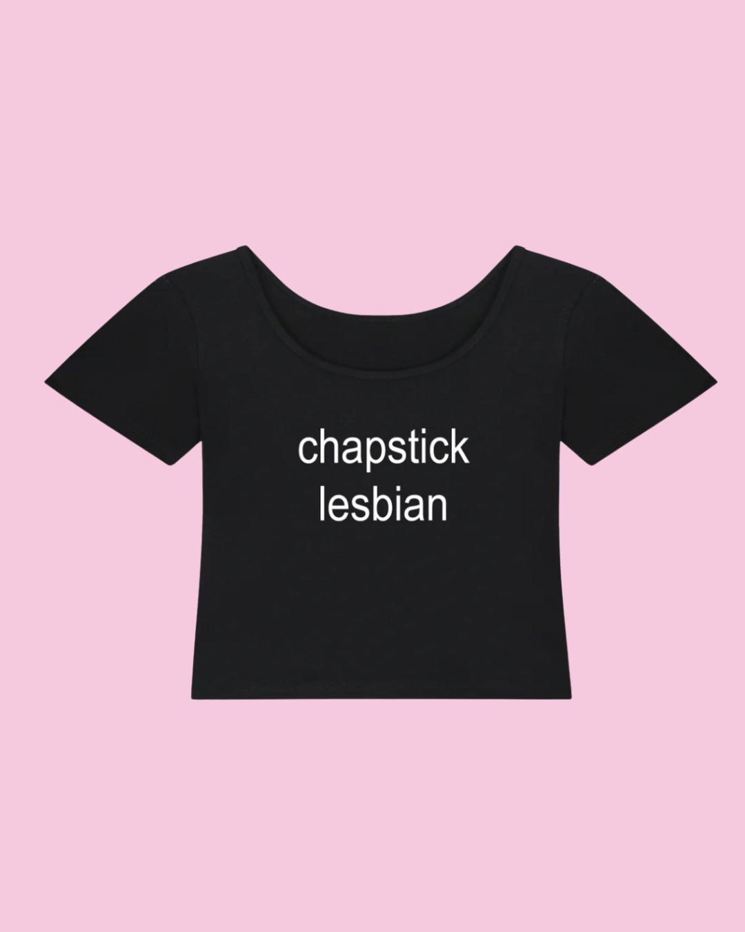 Chapstick Lesbian | Y2K Baby Tee