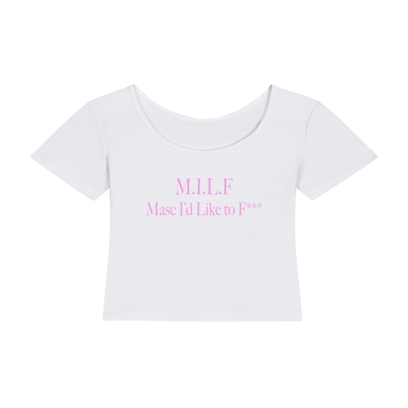 M.I.L.F. Masc I'd Like to F*** | Y2K Baby Tee