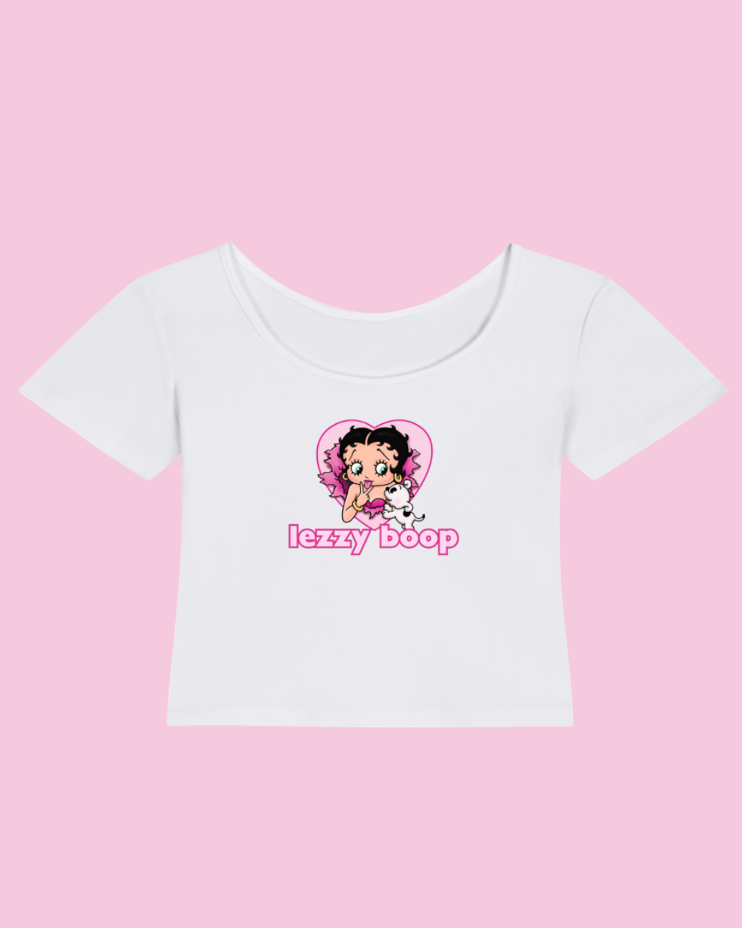 Lezzy Boop | Y2K Baby Tee