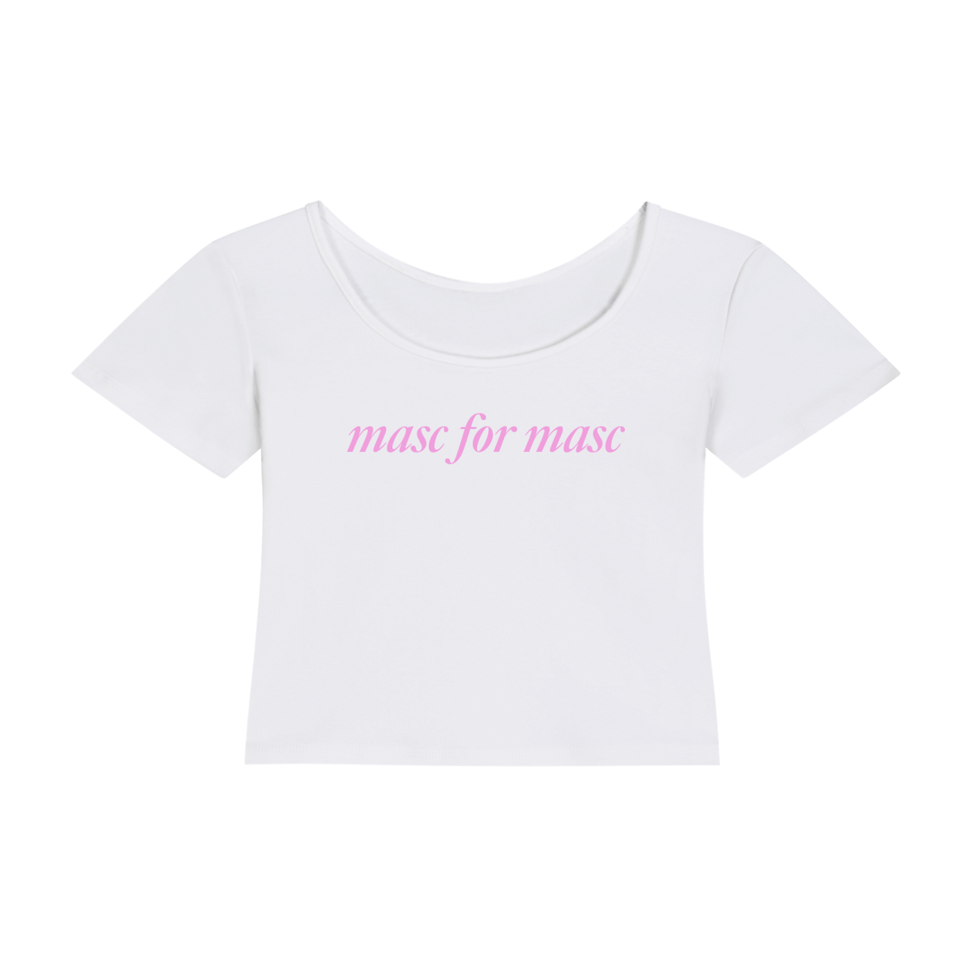 Masc for Masc | Y2K Baby Tee