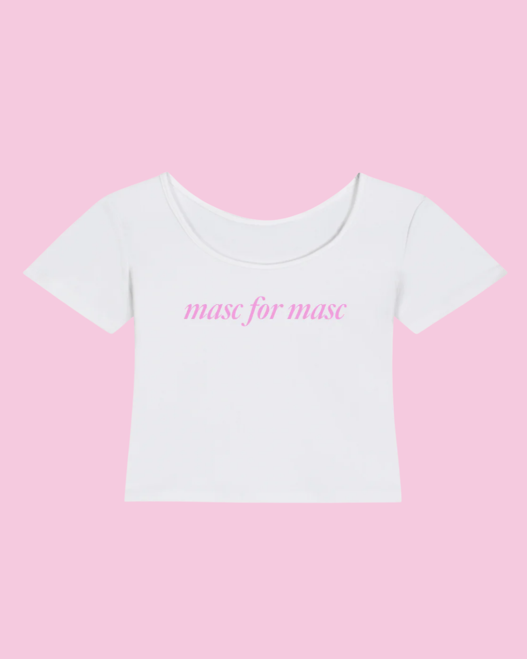 Masc for Masc | Y2K Baby Tee