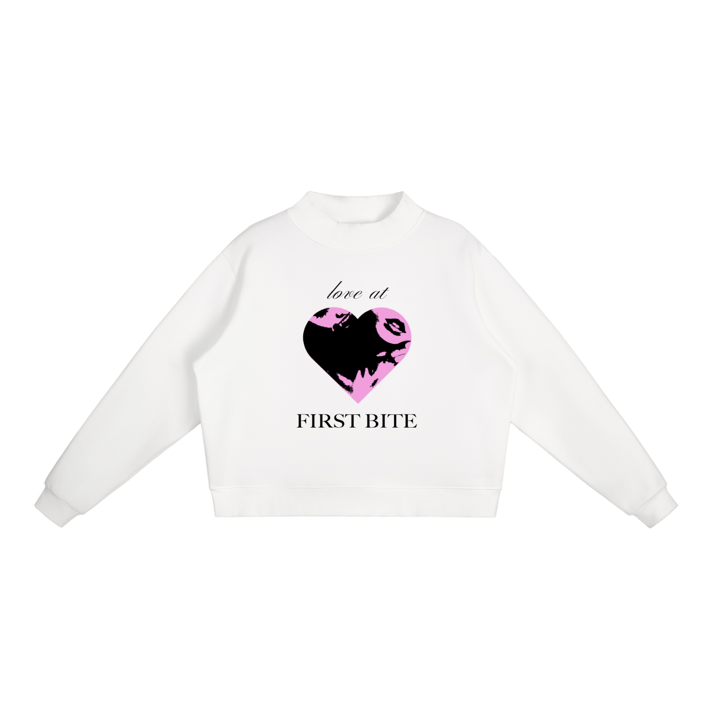 Love At First Bite | Pullover Sweatshirt