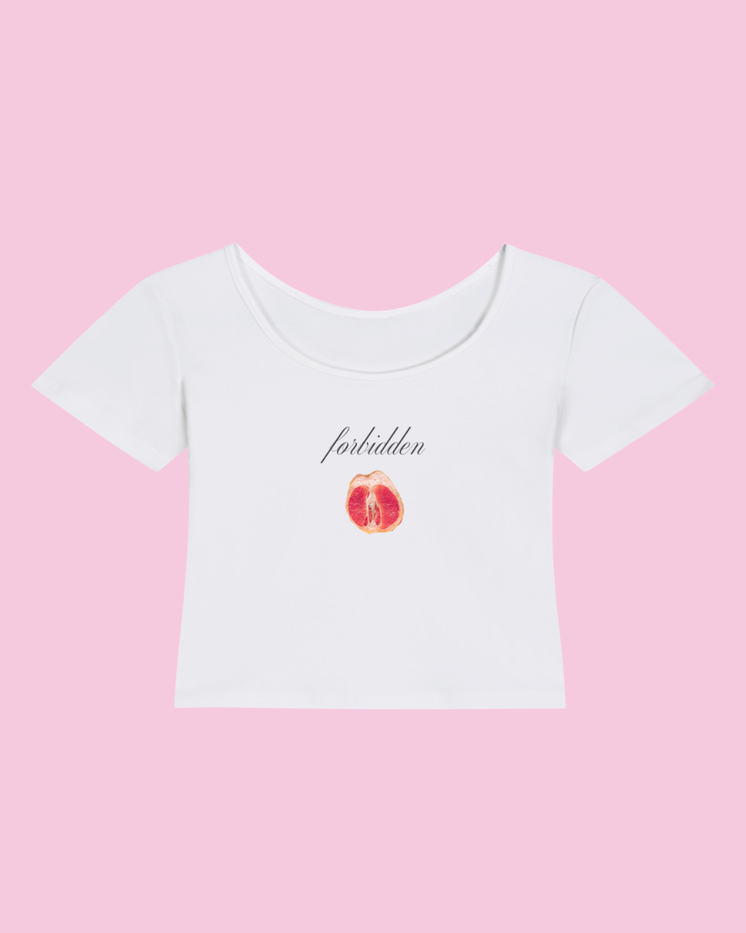 Forbidden Fruit | Y2K Baby Tee