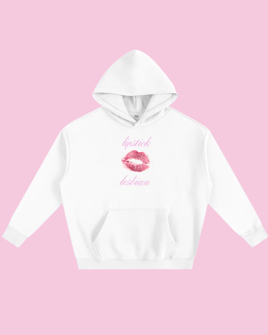 Lipstick Lesbian | Fleece Hoodie