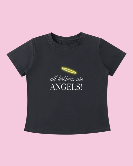 All Lesbians Are Angels Tee