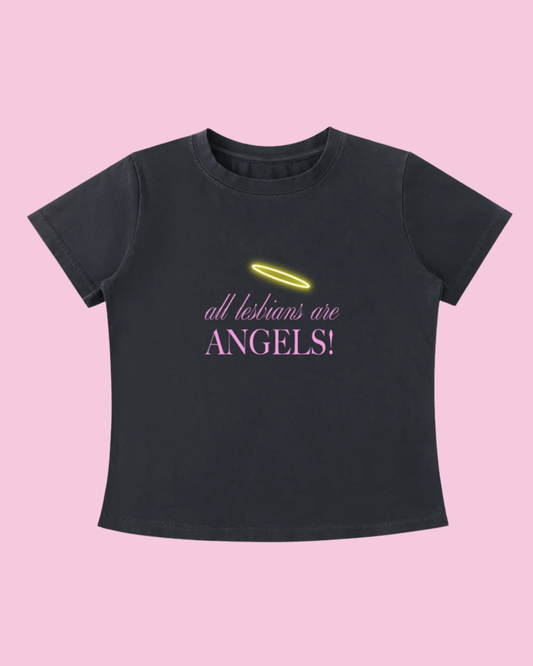 All Lesbians Are Angels Tee