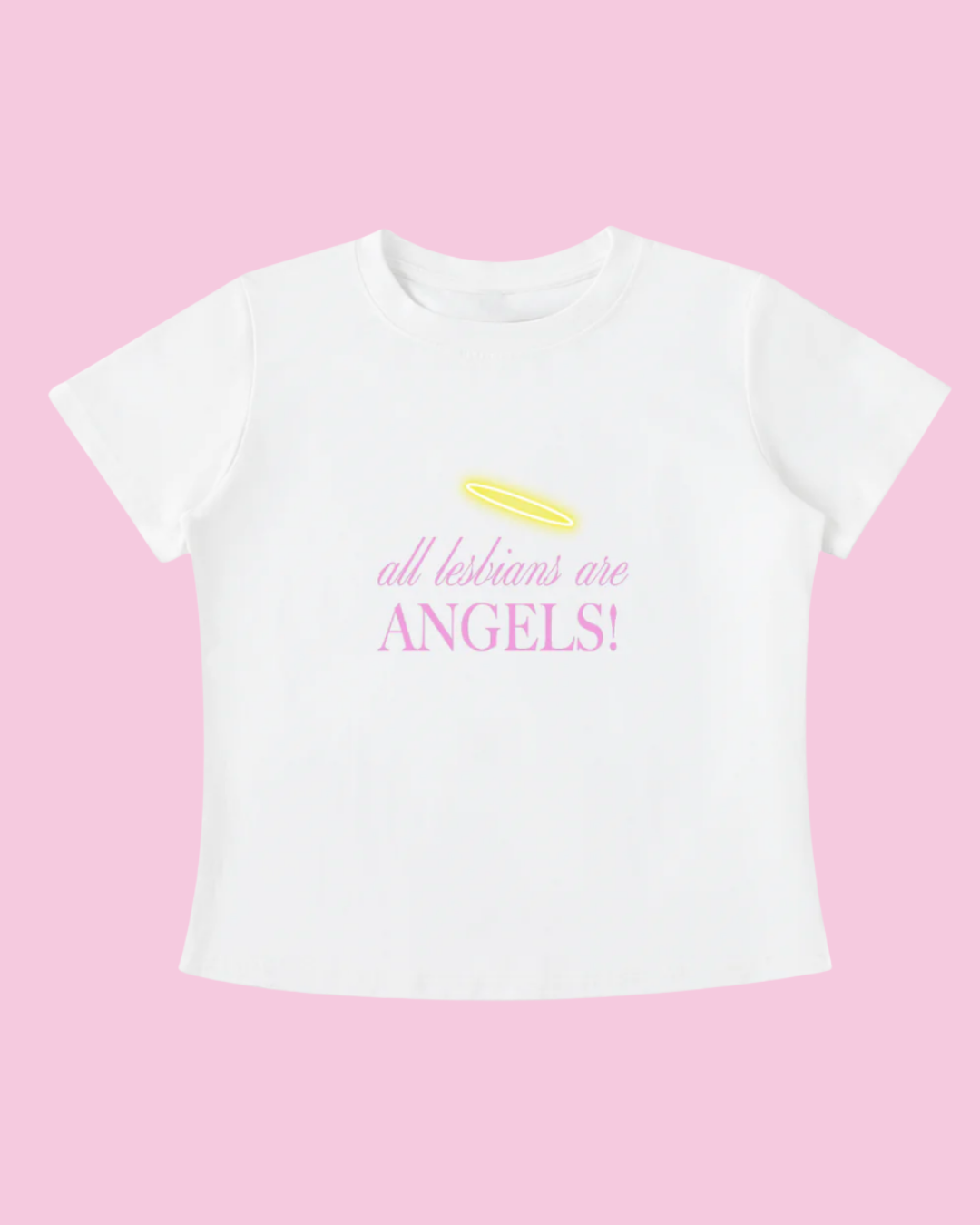 All Lesbians Are Angels Tee