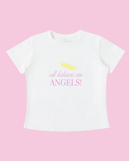 All Lesbians Are Angels Tee