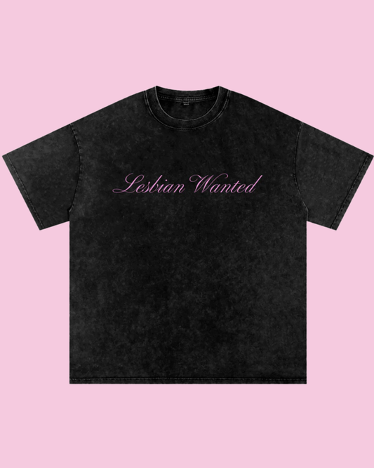 Lesbian Wanted Oversized Tee