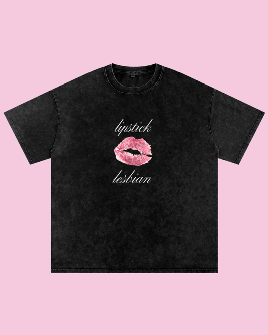 Lipstick Lesbian Oversized Tee
