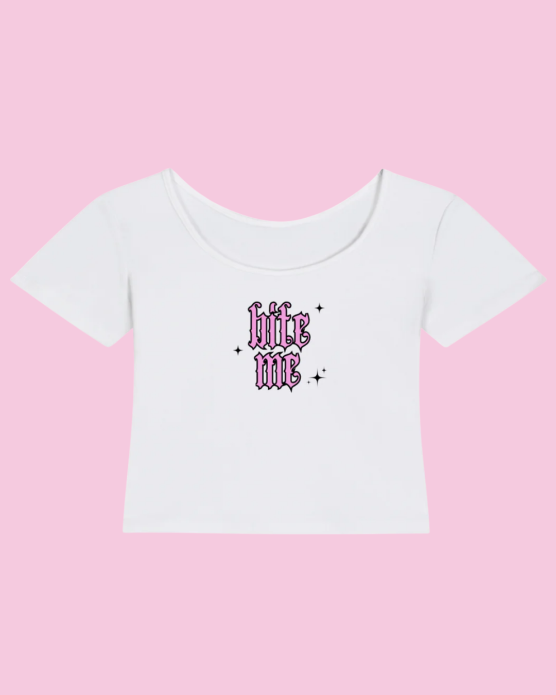 Bite Me | Y2K Baby Tee