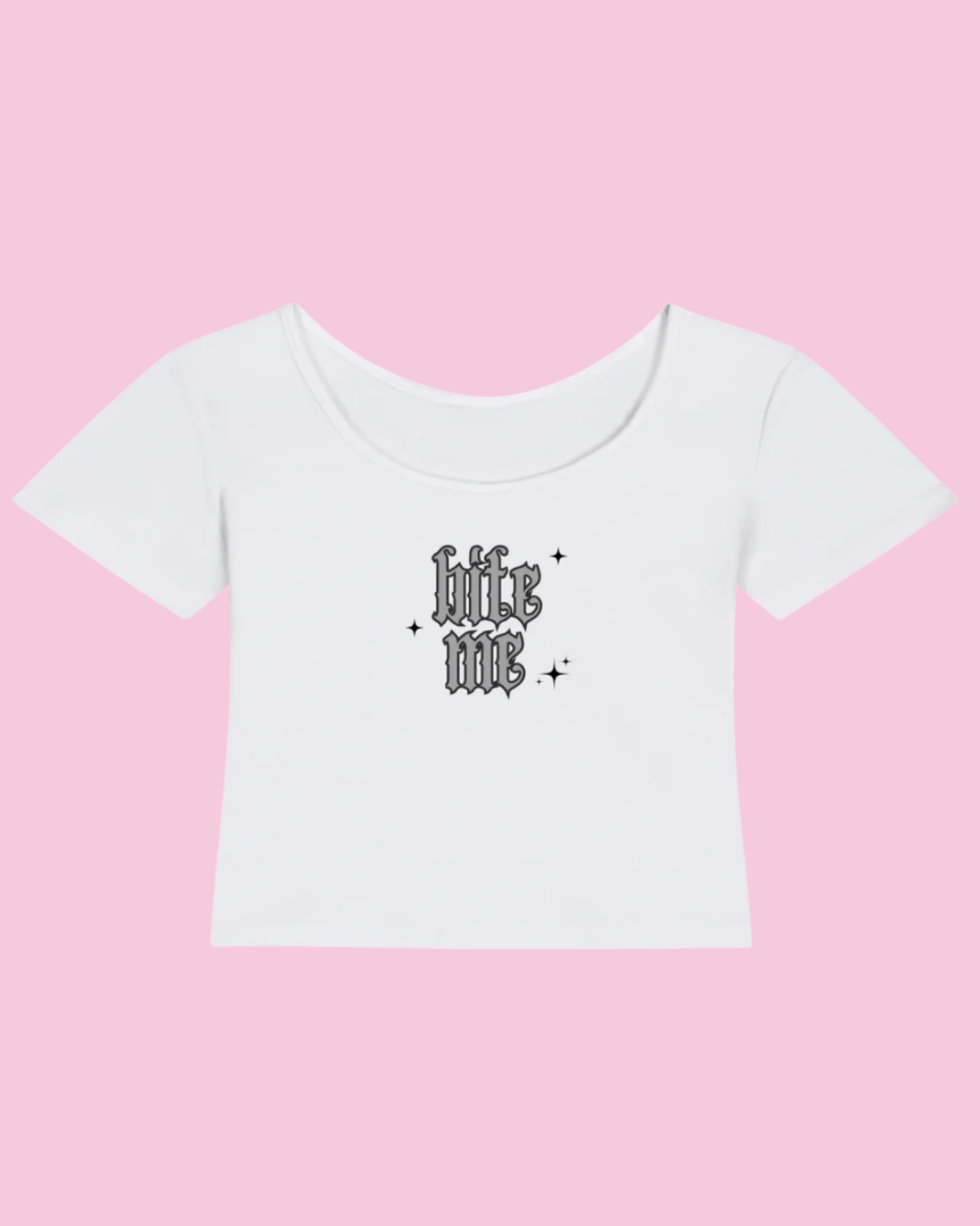 Bite Me | Y2K Baby Tee