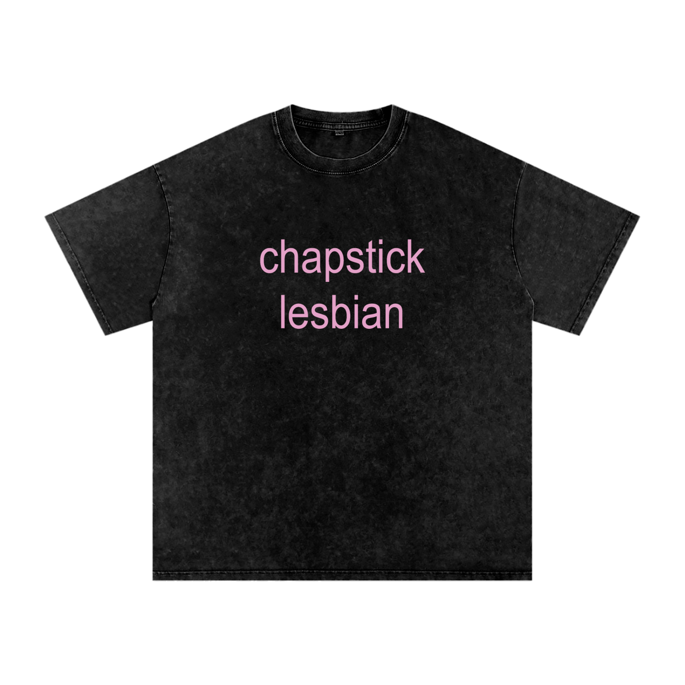 Chapstick Lesbian Oversized Tee