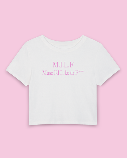 M.I.L.F. Masc I'd Like to F*** | Y2K Baby Tee