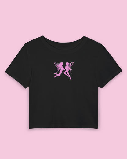 The Dream Dyke Fairies | Y2K Baby Tee