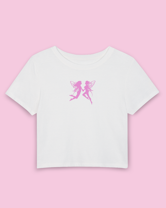 The Dream Dyke Fairies | Y2K Baby Tee