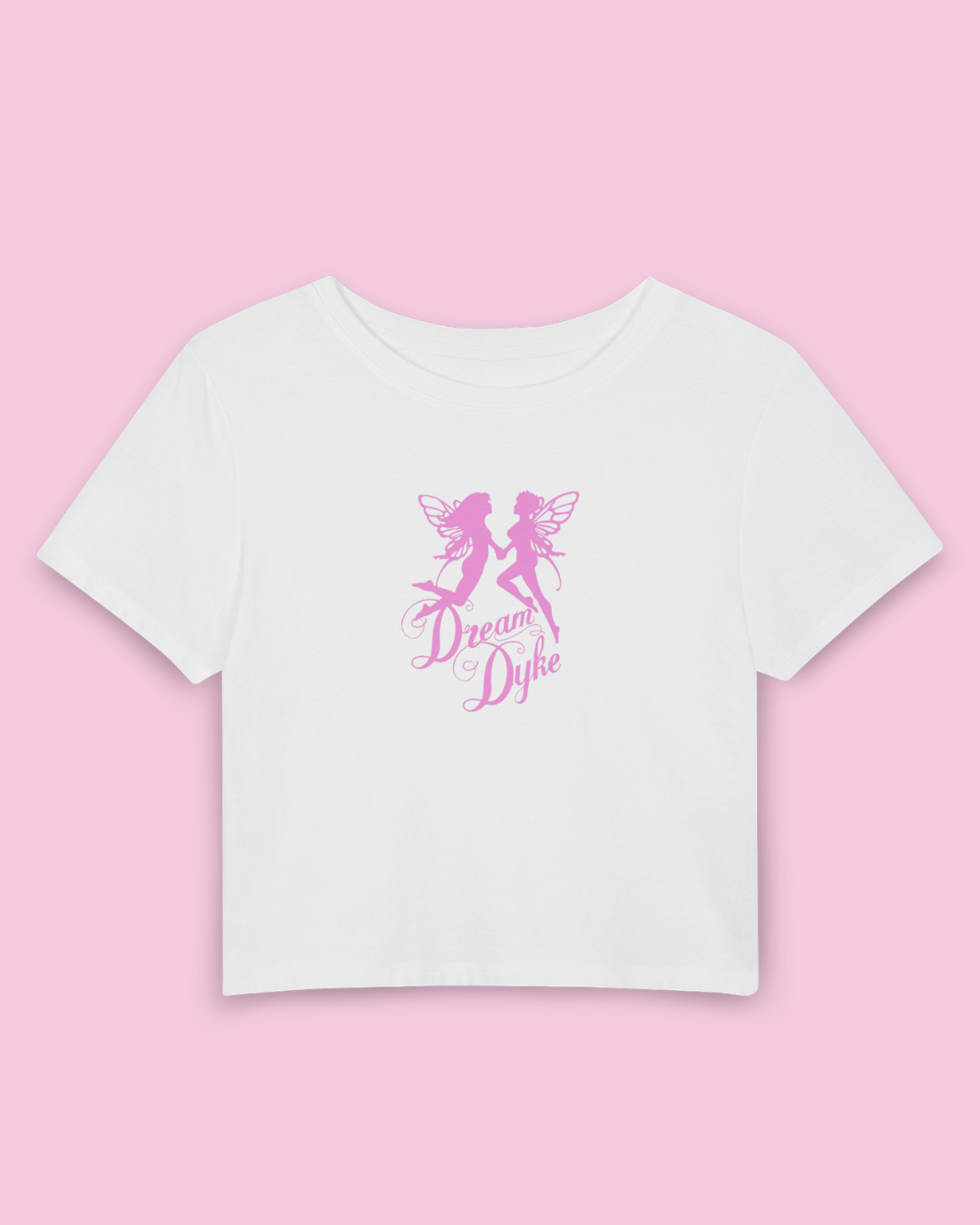 Dream Dyke Logo | Y2K Baby Tee