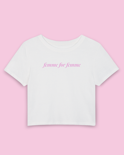 Femme for Femme | Y2K Baby Tee
