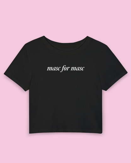 Masc for Masc | Y2K Baby Tee