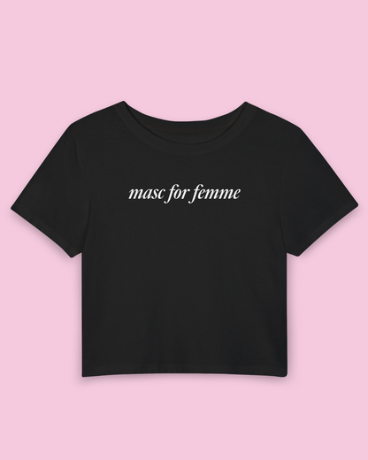 Masc for Femme | Y2K Baby Tee
