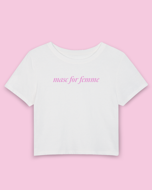 Masc for Femme | Y2K Baby Tee