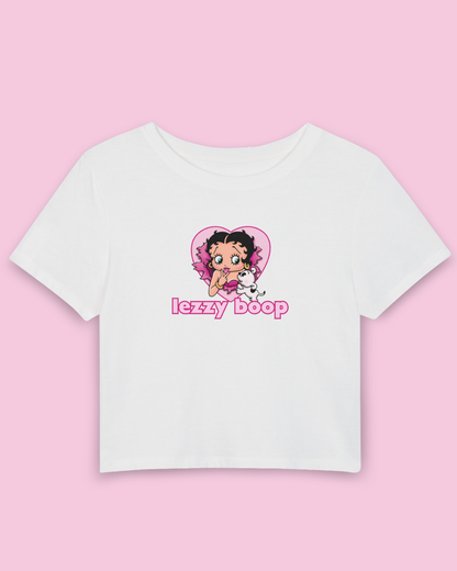 Lezzy Boop | Y2K Baby Tee