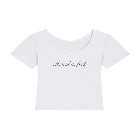 Ethereal as F*** | Y2K Baby Tee