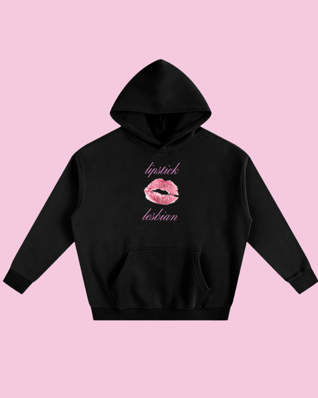 Lipstick Lesbian | Fleece Hoodie