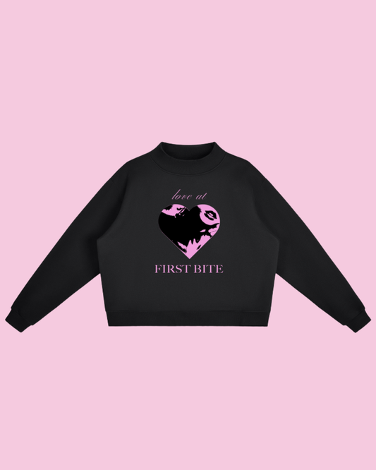Love At First Bite | Pullover Sweatshirt