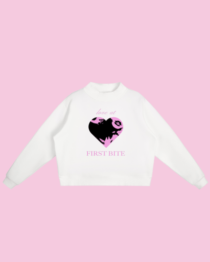 Love At First Bite | Pullover Sweatshirt