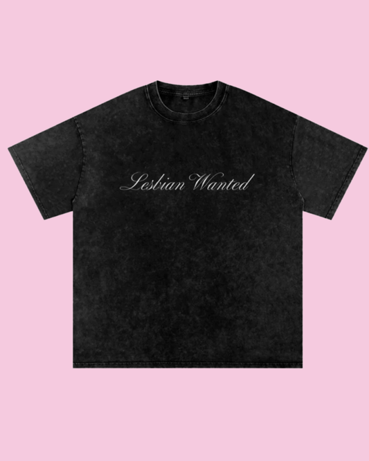 Lesbian Wanted Oversized Tee