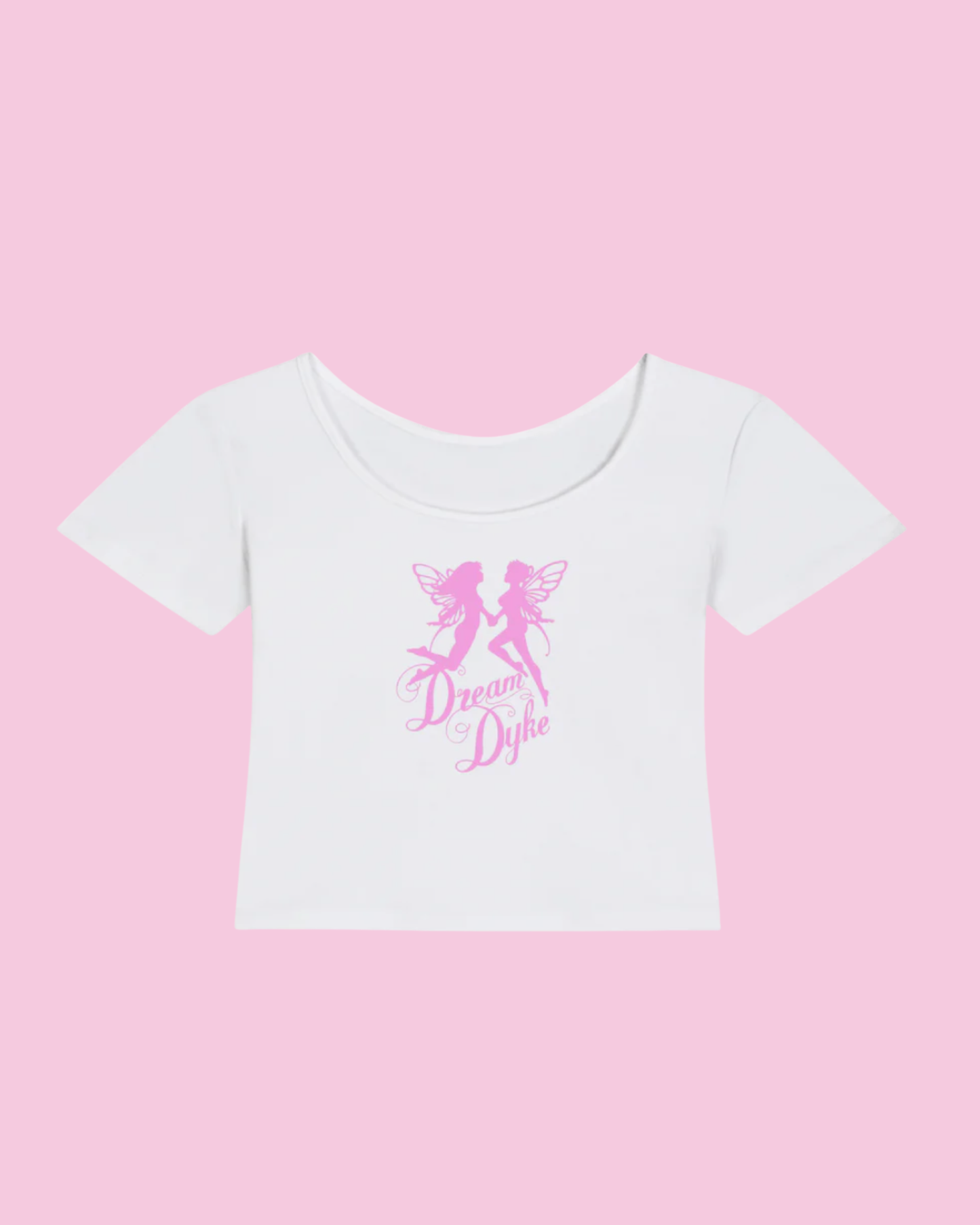 Dream Dyke Logo | Y2K Baby Tee
