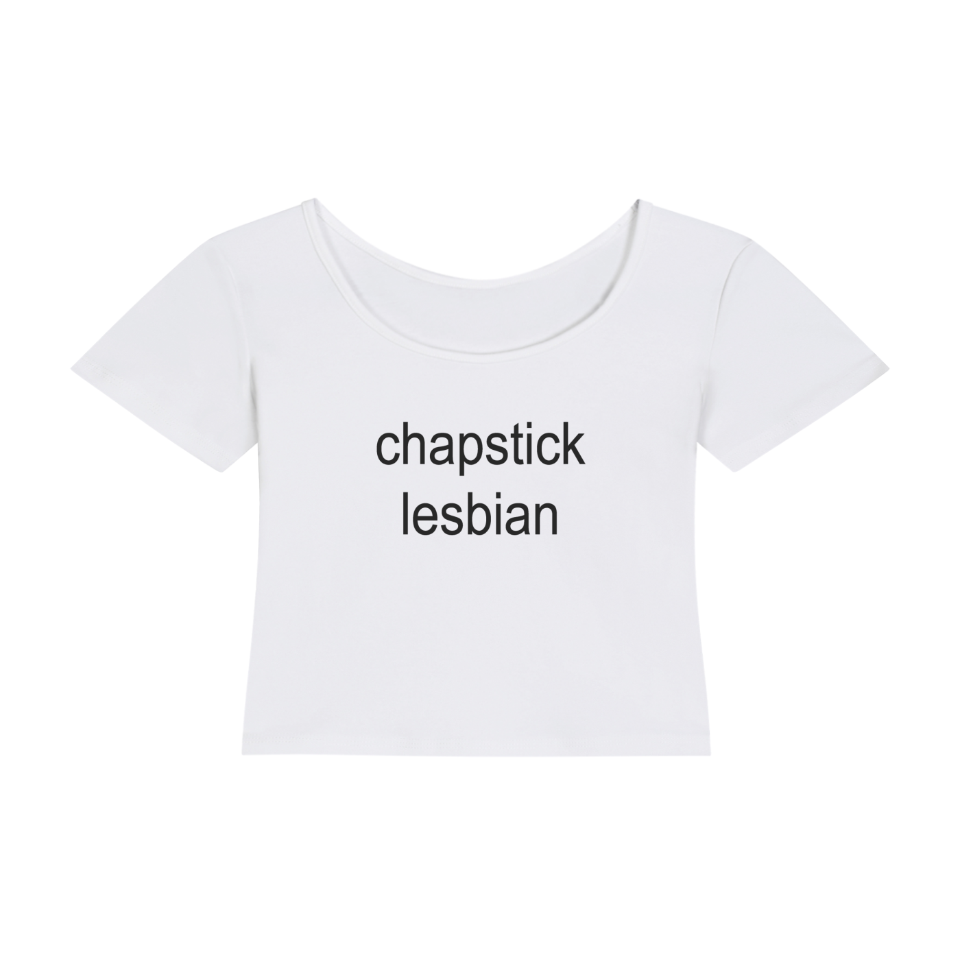 Chapstick Lesbian | Y2K Baby Tee