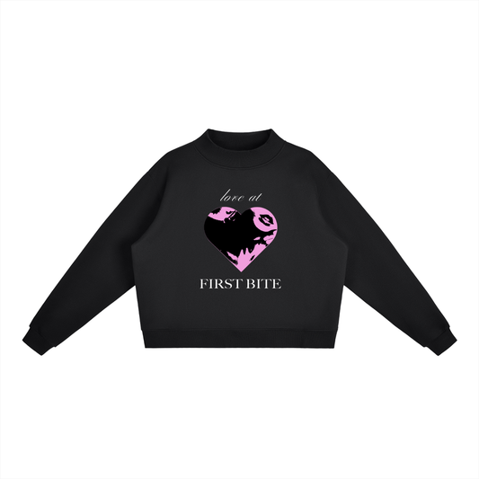 Love At First Bite | Pullover Sweatshirt