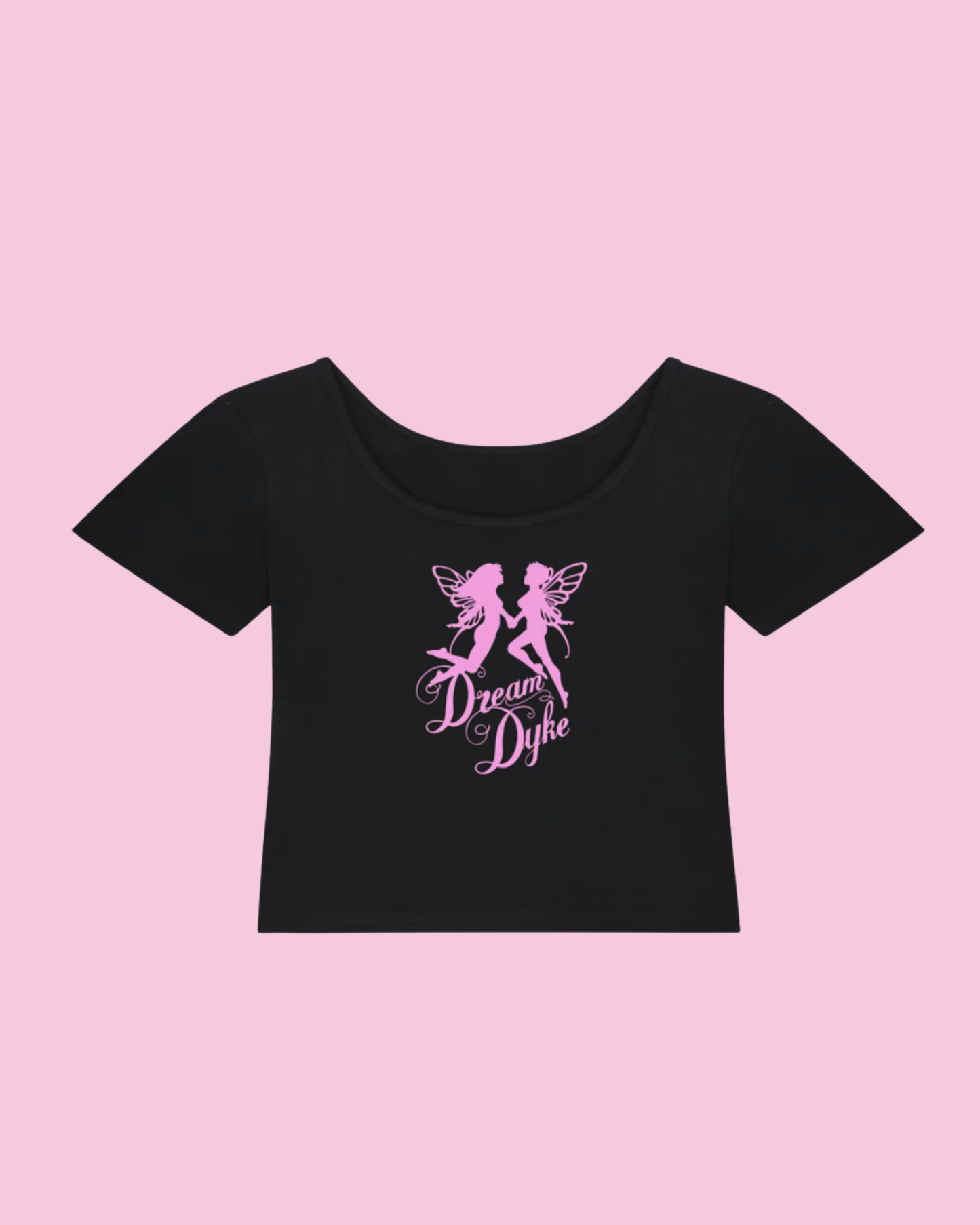 Dream Dyke Logo | Y2K Baby Tee
