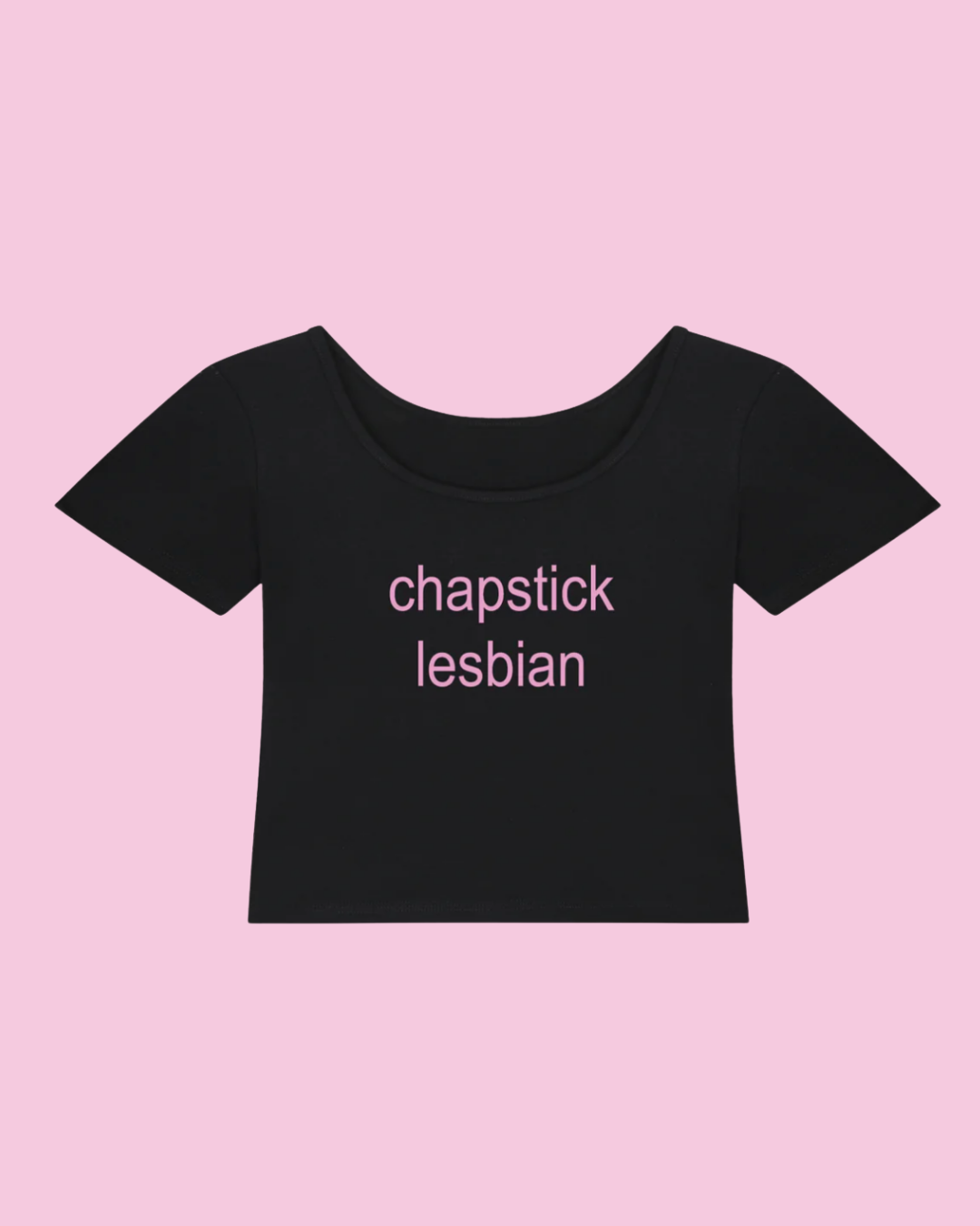 Chapstick Lesbian | Y2K Baby Tee