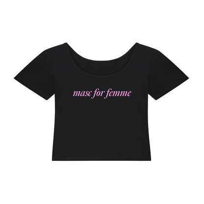 Masc for Femme | Y2K Baby Tee