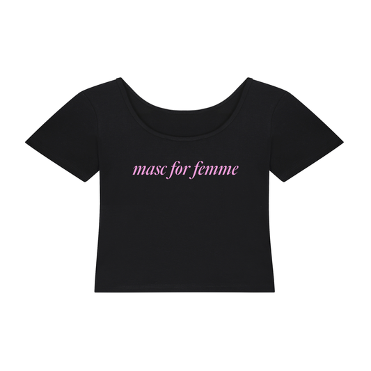 Masc for Femme | Y2K Baby Tee