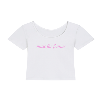 Masc for Femme | Y2K Baby Tee