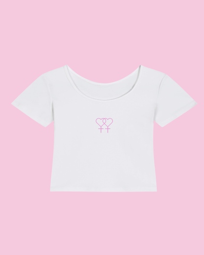 Double Venus | Y2K Baby Tee