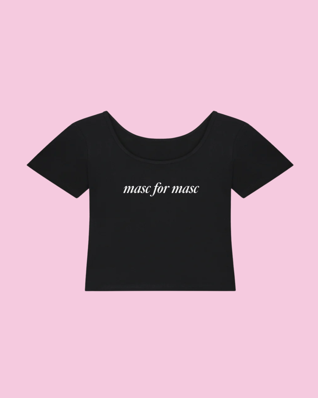 Masc for Masc | Y2K Baby Tee