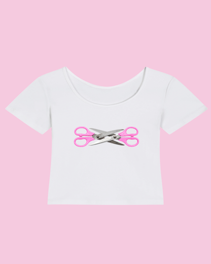Scissor Sisters | Y2K Baby Tee
